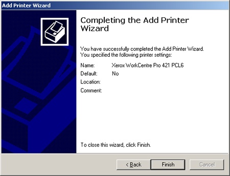 Sharing a Printer on a Windows Network