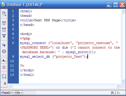 How to Access MySQL Databases using PHP