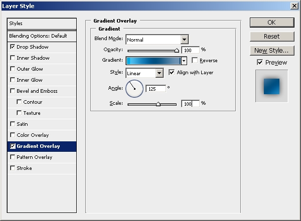 Blue Circle Button Tutorial